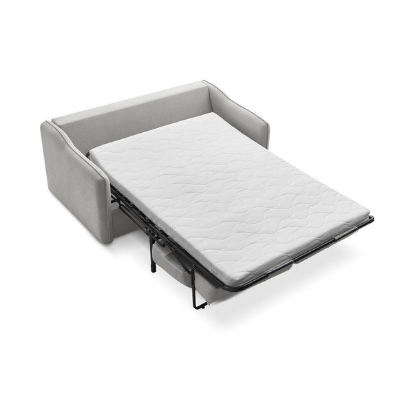 Svijetlo siva sofa za spavanje/sklopiva 178 cm Lenny – Bobochic Paris-image-4