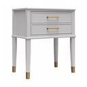 Svijetlo sivi noćni ormarić Westerleigh – CosmoLiving by Cosmopolitan