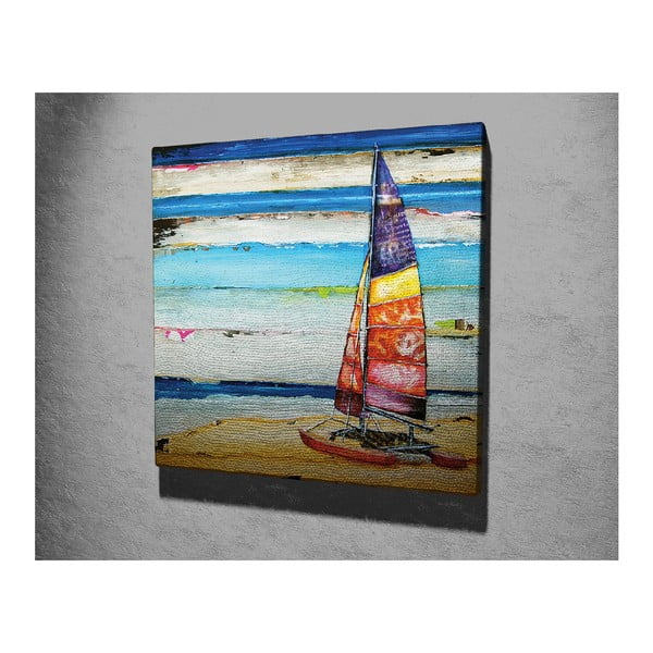 Zidna slika na platnu Boat, 45 x 45 cm-image-2