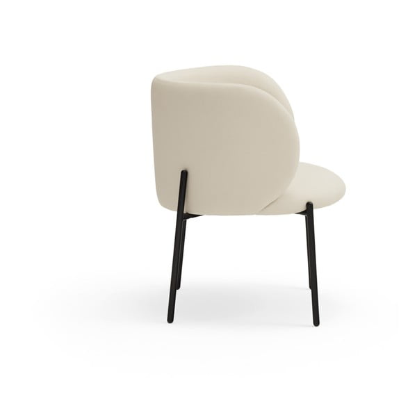 Bijela fotelja od imitacije kože Mogi - Teulat-image-3