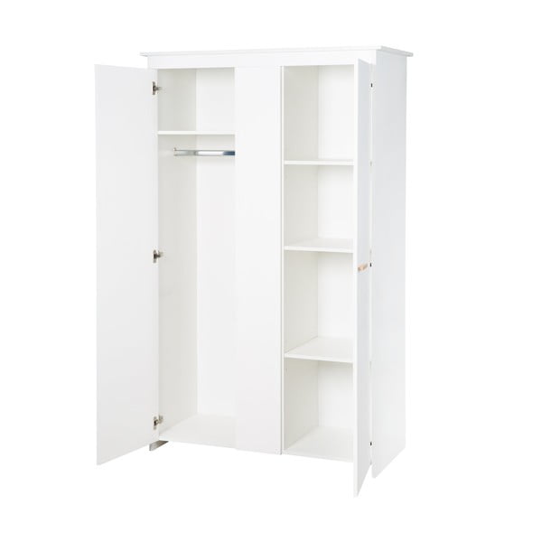 Bijela dječja garderoba 119x190x52 cm Anton – Roba-image-4