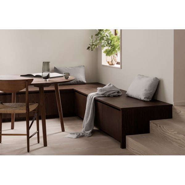 Svijetlo siva vunena deka Blomus Merino-image-1