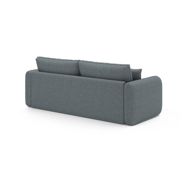 Svijetlo plava sklopiva sofa 225 cm – Micadoni -image-4
