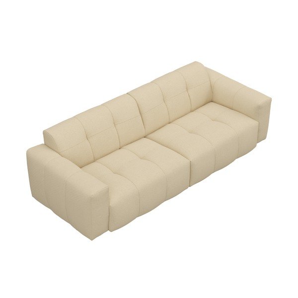Krem sofa 250 cm Chess – Furninova -image-2