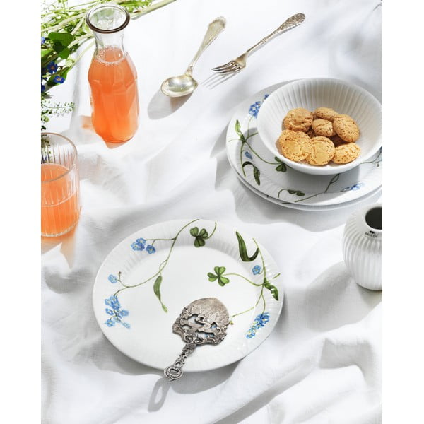 Bijeli desertni porculanski tanjur ø 22 cm Hammershøi Summer – Kähler Design-image-1