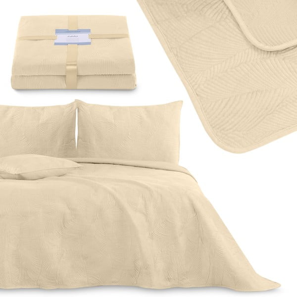 Bež prekrivač 170x210 cm Palsha – Restilo-image-3