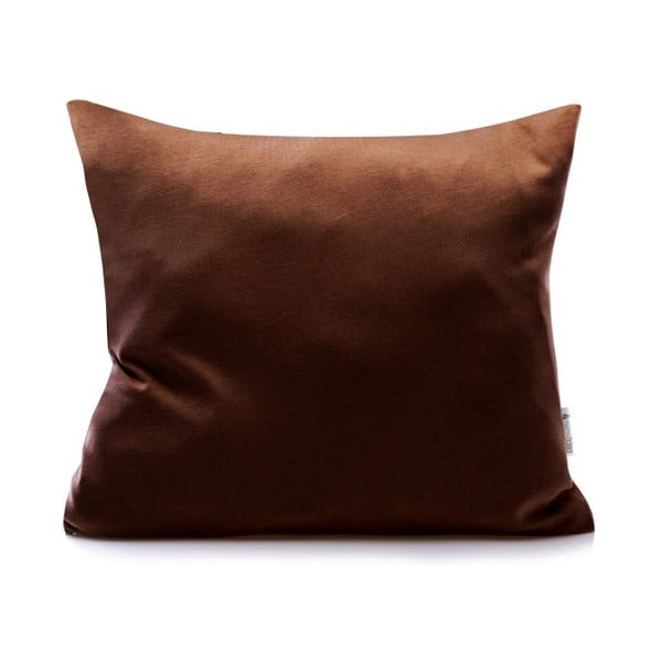 Set od 2 tamno smeđe pamučne jastučnice DecoKing Amber Chocolate, 40 x 40 cm