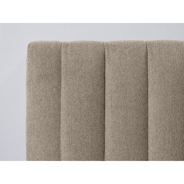 Bež/u prirodnoj boji bračni krevet s podnicom 180x200 cm Oceane – Bobochic Paris-image-4