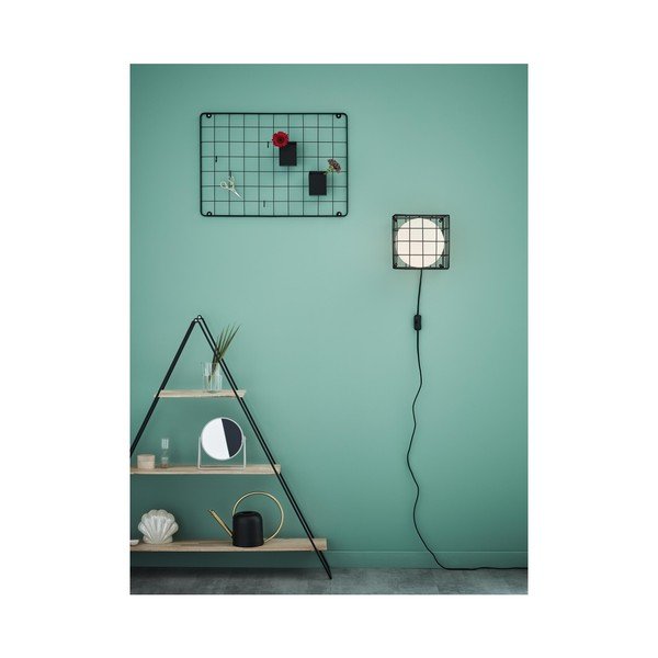 Crna zidna svjetiljka Markslöjd Cage-image-1