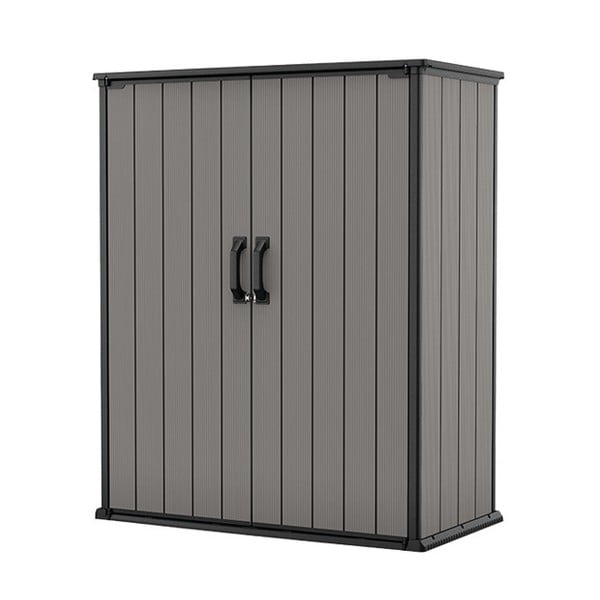 Siva plastična vrtna škrinja Tall – Keter