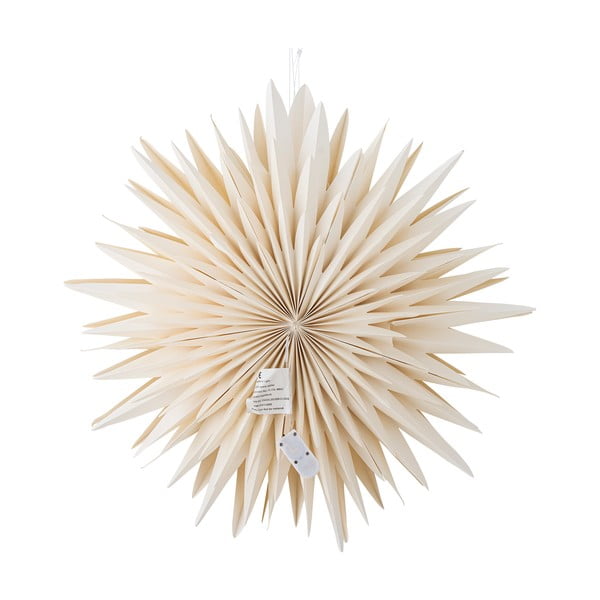 Bijeli viseći svjetlosni ukras ø 50 cm Elijas – Bloomingville-image-3