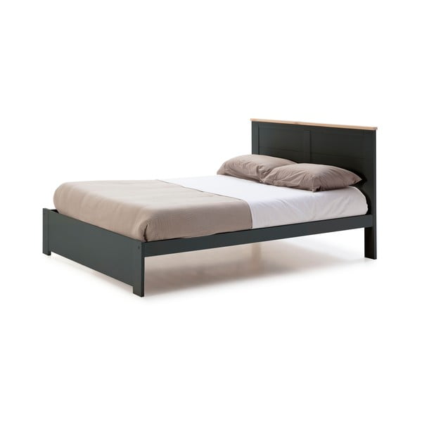 Antracitno sivi bračni krevet 140x190 cm Akira – Marckeric-image-3