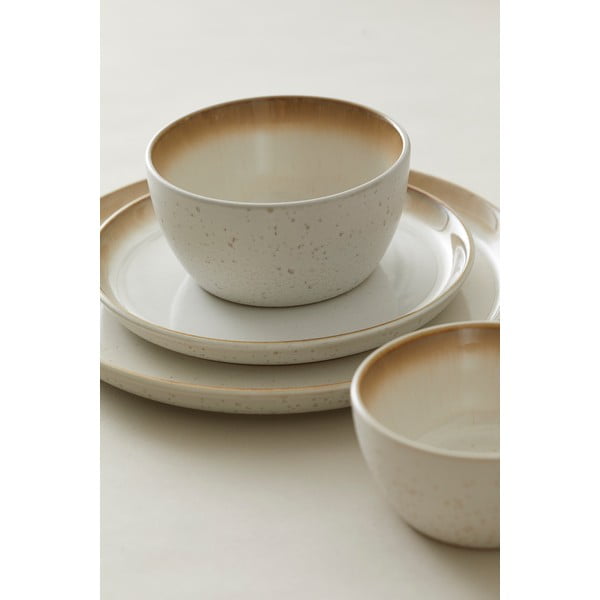 Bež tanjur od kamenine ø 27 cm Gastro Cream – Bitz-image-4