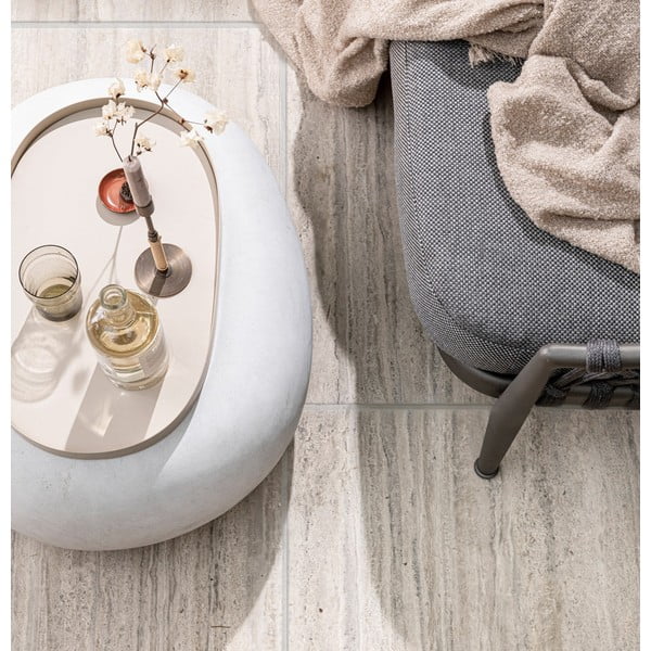 Bijeli stolić za kavu 49x65 cm Pebble – vtwonen-image-1