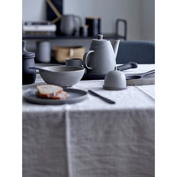 Sivi keramički čajnik Bloomingville Kendra, 1 l-image-1