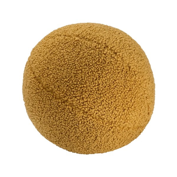 Smeđi dječji jastuk za sjedenje od bouclé tkanine Ball – Wigiwama