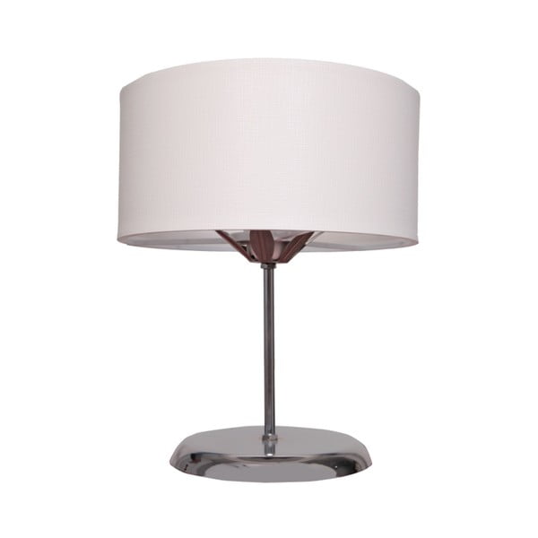 Bijelo-siva stolna lampa Chromium - Magenta Home