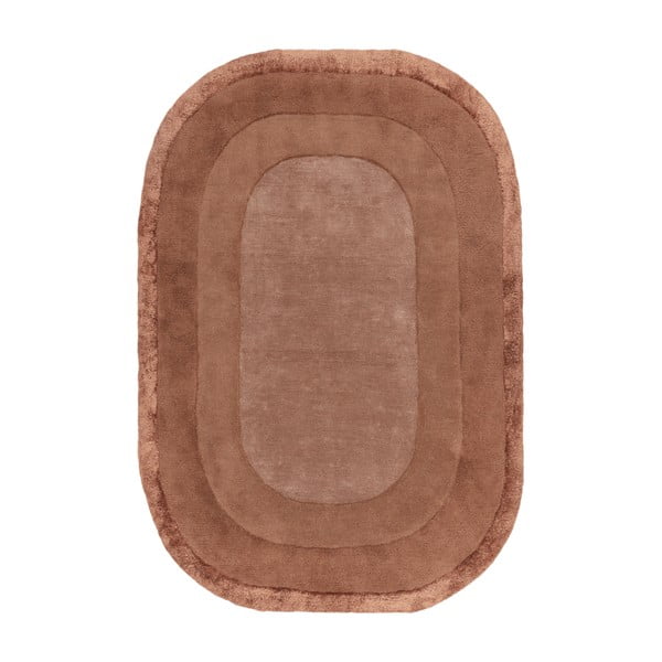 Ciglasti ručno rađen tepih od mješavine vune 200x290 cm Halo – Asiatic Carpets
