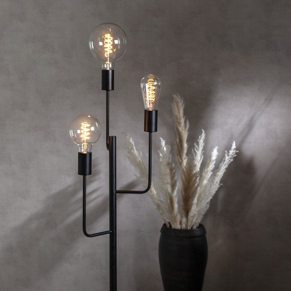 LED/sa žarnom niti žarulja s mogućnosti zatamnjivanja s toplim svjetlom E27, 4 W Spiral Filament – Star Trading-image-1