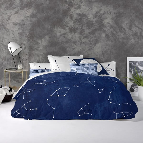 Pamučni prekrivač za poplun Blanc Cosmos, 140 x 200 cm-image-1