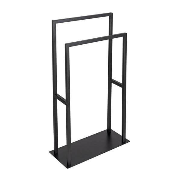 Crni držač za ručnike od nehrđajućeg čelika Rivaltana – Wenko