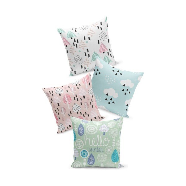 Set od 4 ukrasne jastučnice Kate Louise Kids Nature, 43 x 43 cm-image-1