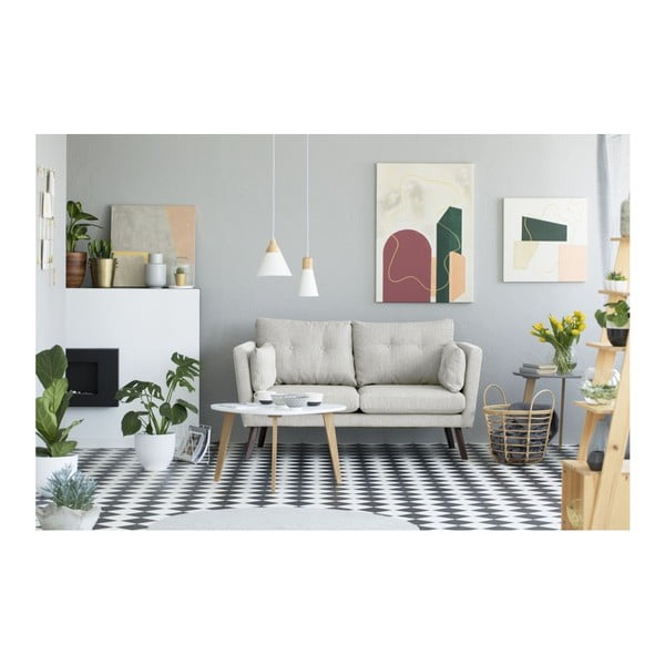 Svjetlo bež dvosjed Mazzini Sofas Elena-image-4