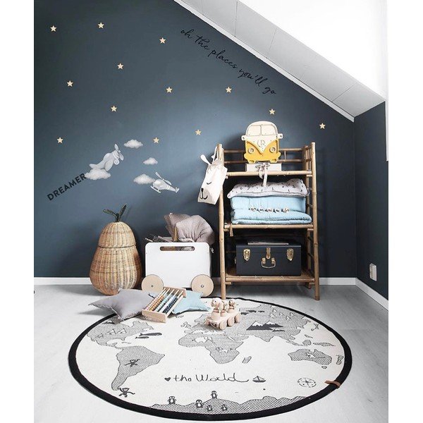 Narančasta stolna lampa od borovine Little Lights Van, visine 29 cm-image-2