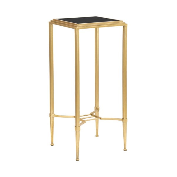 Pomoćni stolić u zlatnoj boji Mauro Ferretti Roman, 35 x 80 cm
