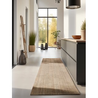 Staza jutenia u prirodnoj boji 80x200 cm Bouclé – Hanse Home