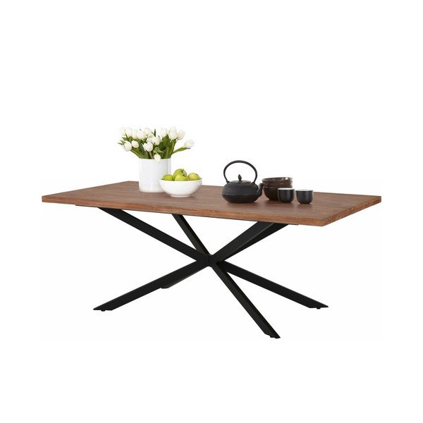 Blagovaonski stol u prirodnom dekoru Støraa Adrian, 200 cm-image-3