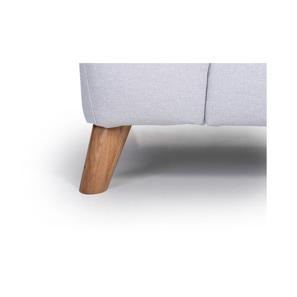 Svijetlo siva sofa s ležaljkom na lijevoj strani Scandic Lewis-image-4
