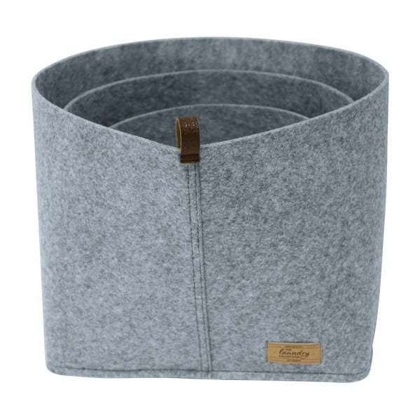 Sivi tekstilni organizator Wenko Felt, 30 x 18 cm-image-2