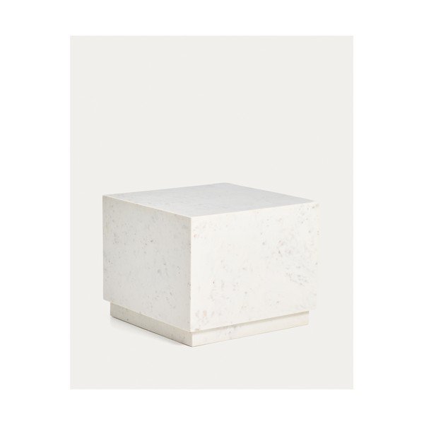 Mramorni pomoćni stol 50x50 cm Sorein – Kave Home-image-2