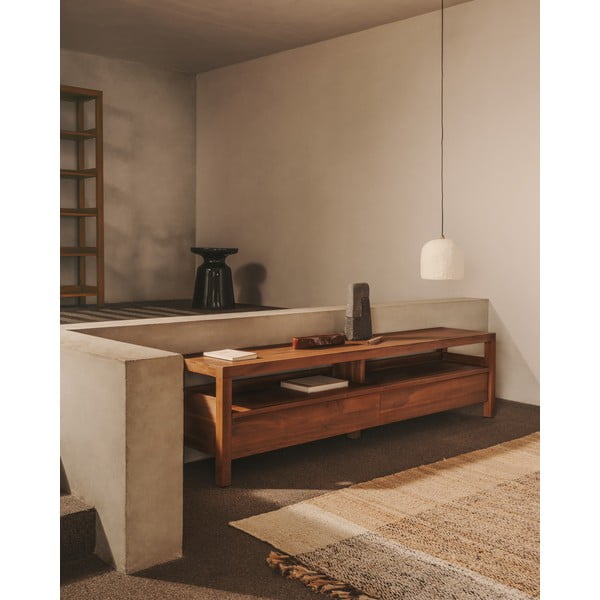 Bijela viseća svjetiljka ø 25 cm Calvia – Kave Home-image-1