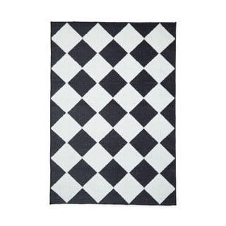 Crno-bijeli periv tepih 200x290 cm Lyna Charcoal&White – Think Rugs