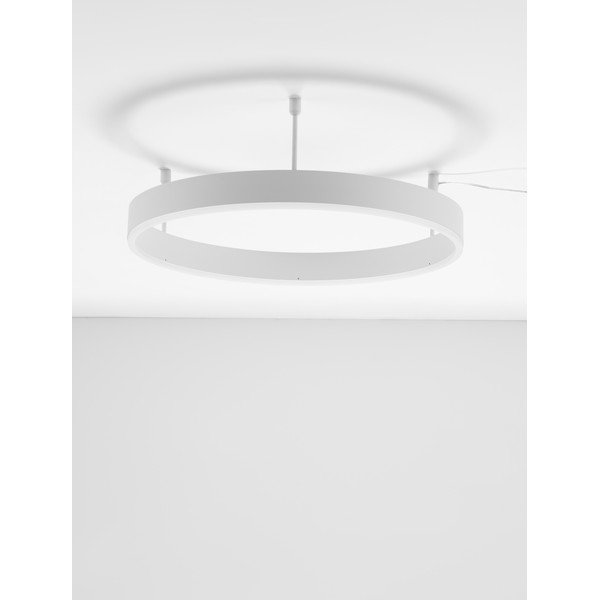 Mat bijela LED stropna svjetiljka aluminijska s mogućnosti zatamnjivanja Motif – Nova Luce-image-2