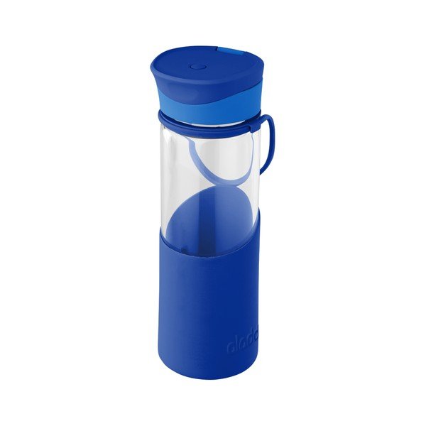 Plava boca za vodu sa Aladdin silikonskom futrolom, 500 ml