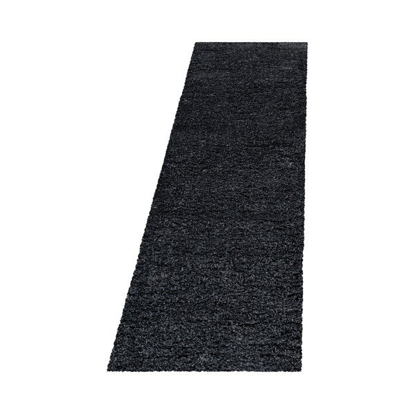 Antracitno siva staza 80x250 cm Fluffy – Ayyildiz Carpets-image-4