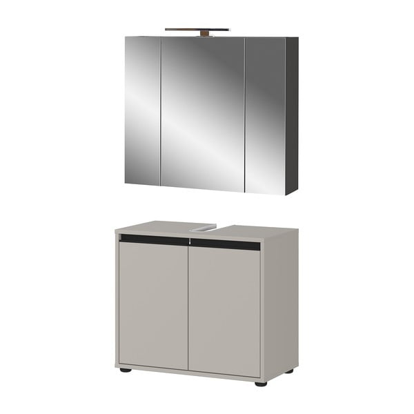 Sivi set namještaja za kupaonicu Lemont – Germania