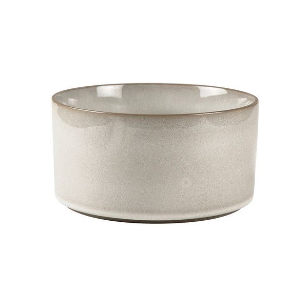 Krem bijela zemljana posuda za posluživanje Villa Collection Jord, ø 23,5 cm