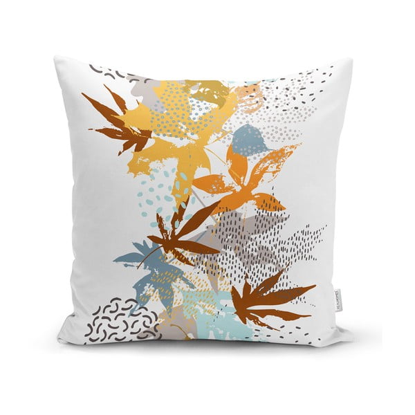 Set od 4 ukrasne jastučnice Minimalist Cushion Covers Autumn Leaves, 45 x 45 cm-image-3