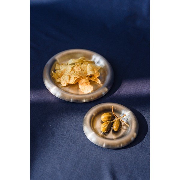 Tanjuri u setu 2 kom od nehrđajućeg čelika u srebrnoj boji ø 28 cm Roto – noo.ma-image-4