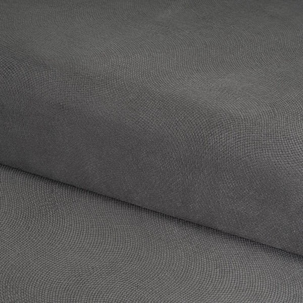 Tamno sivi baršunast tabure Estela – Casa Selección-image-1