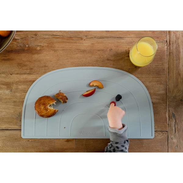 Plavi silikonski podmetač Kindsgut Rainbow, 47 x 26 cm-image-4