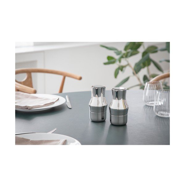 Mlinac od nehrđajućeg čelika u sjajno srebrnoj boji Dorotea – Gense-image-3