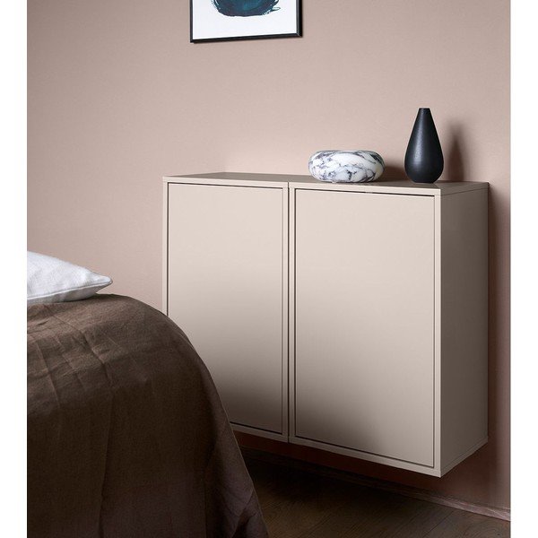 Svijetlo siva zidna košara za rublje Laundry Box – ReCollector-image-1