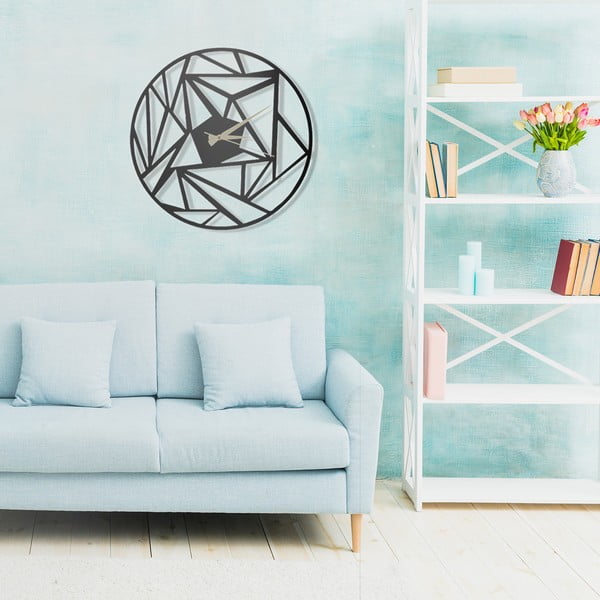 Metalni sat Peony, ø 50 cm-image-4