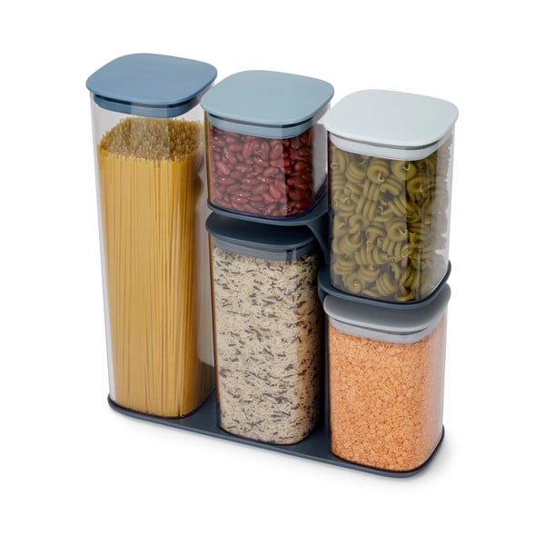 Posude za namirnice u setu 5 kom za čuvanje hrane Podium – Joseph Joseph-image-3