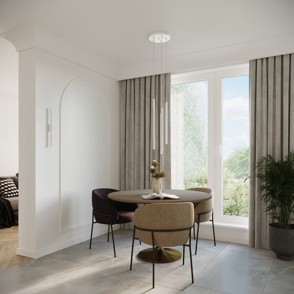 Bijela zidna lampa ø 2,5 cm Fideus – Sollux-image-3